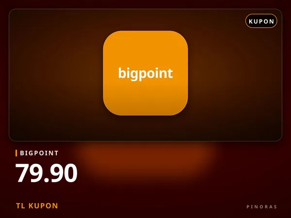 Bigpoint 79.90 TL Kupon