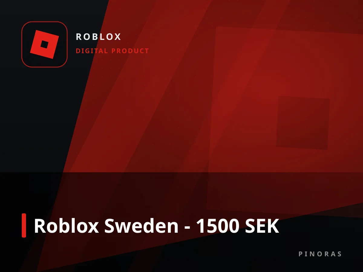 Roblox Sweden - 1500 SEK — Pinoras