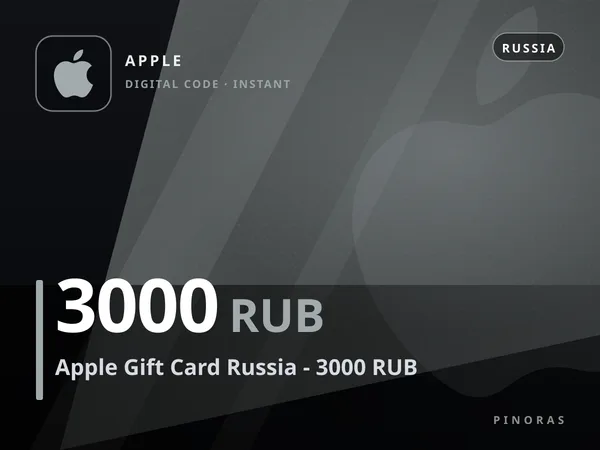 Apple Gift Card Russia - 3000 RUB