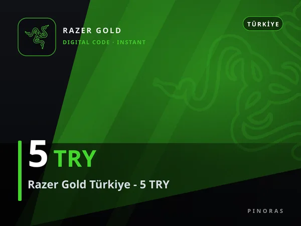 Razer Gold Türkiye - 5 TRY
