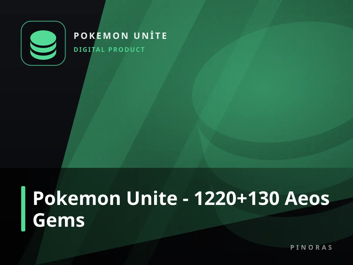 Pokemon Unite - 1220+130 Aeos Gems — Pinoras