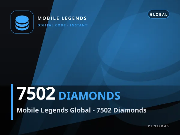 Mobile Legends Global - 7502 Diamonds