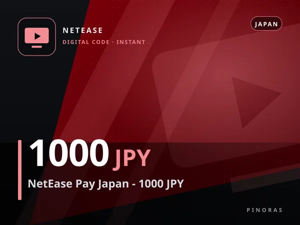NetEase Pay Japan - 1000 JPY
