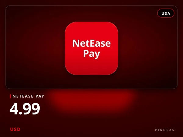 NetEase Pay USA - 4.99 USD