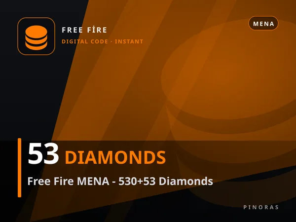 Free Fire MENA - 530+53 Diamonds
