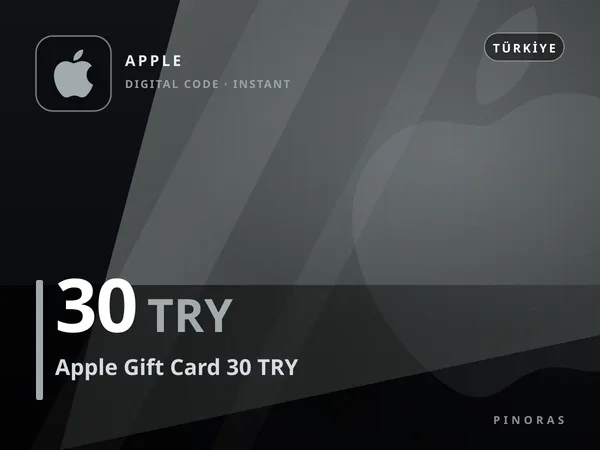 Apple Gift Card 30 TRY