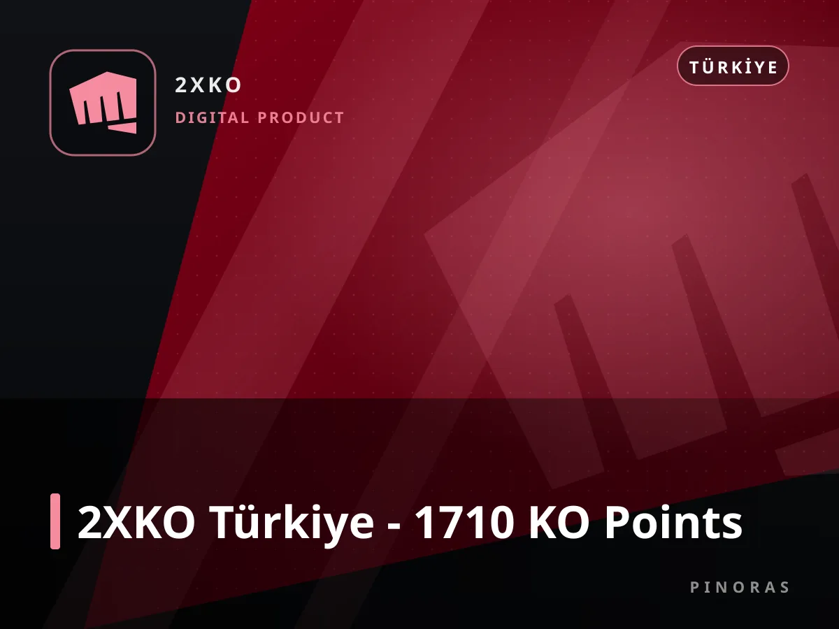 2XKO Türkiye - 1710 KO Points — Pinoras