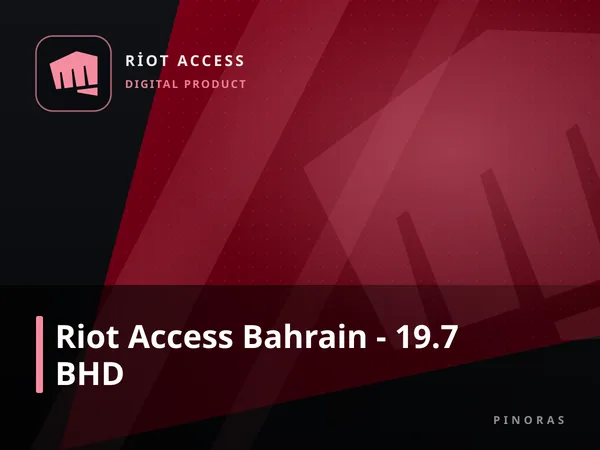 Riot Access Bahrain - 19.7 BHD