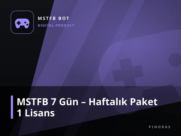 MSTFB 7 Gün – Haftalık Paket 1 Lisans