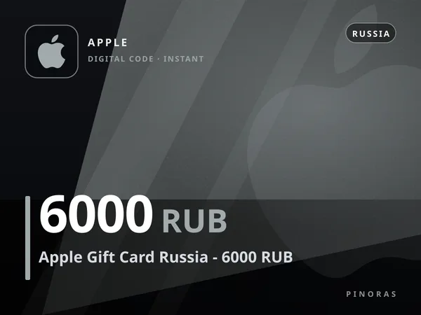 Apple Gift Card Russia - 6000 RUB
