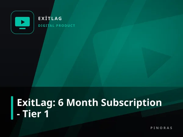 ExitLag: 6 Month Subscription - Tier 1