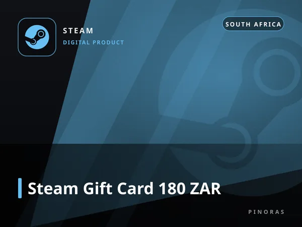 Steam Gift Card 180 ZAR