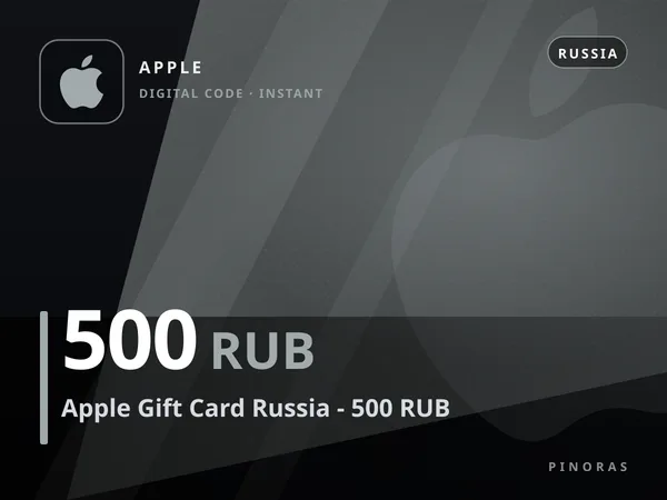 Apple Gift Card Russia - 500 RUB