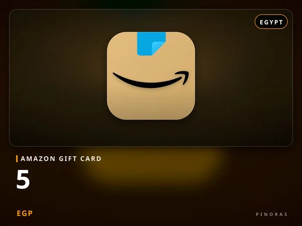 Amazon Gift Card Egypt - 5 EGP