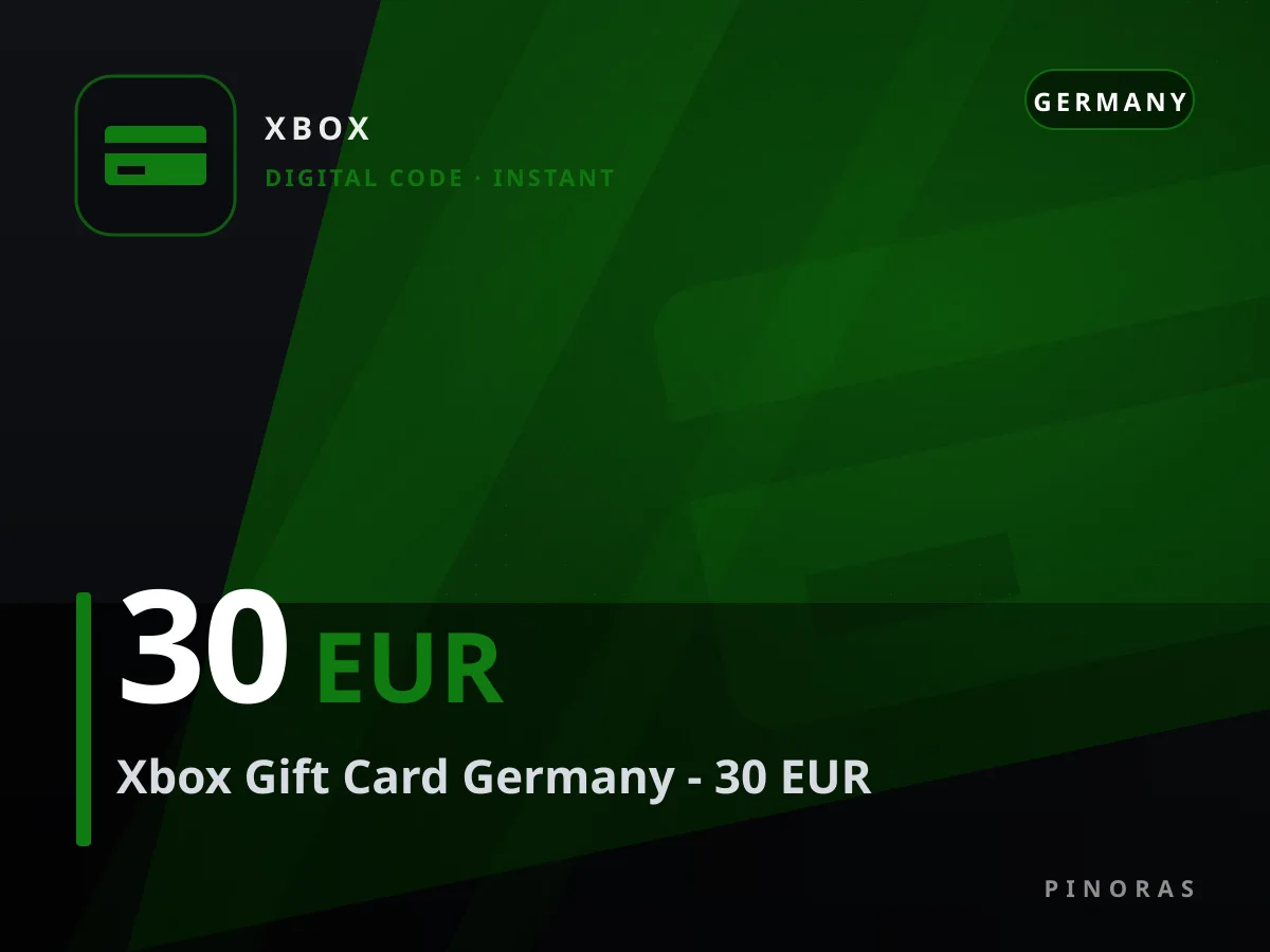 Xbox Gift Card Germany - 30 EUR — Pinoras