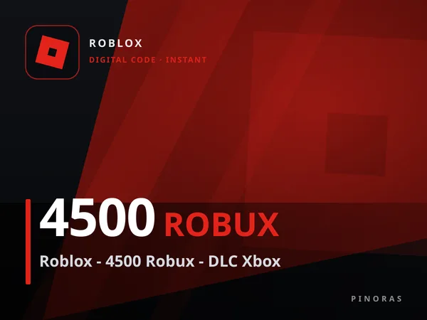 Roblox - 4500 Robux - DLC Xbox