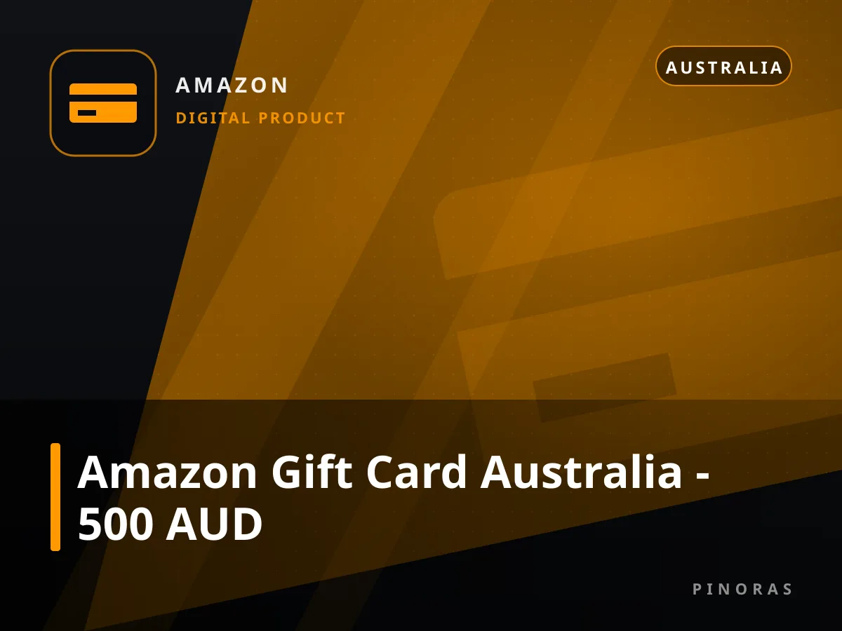 Amazon Gift Card Australia - 500 AUD — Pinoras