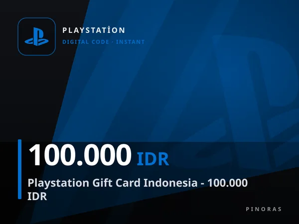 Playstation Gift Card Indonesia - 100.000 IDR