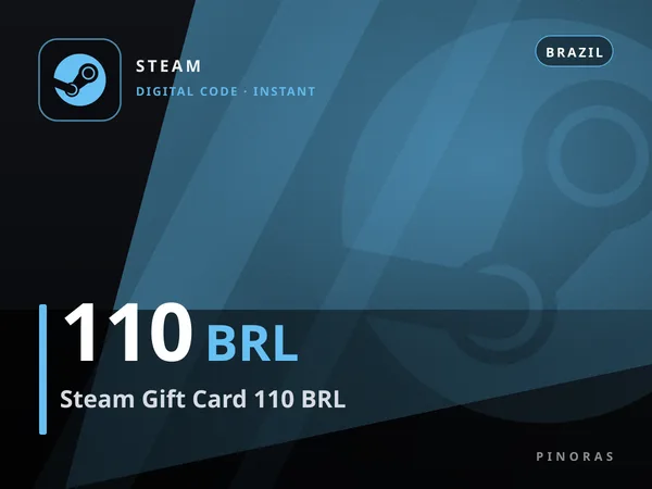 Steam Gift Card 110 BRL