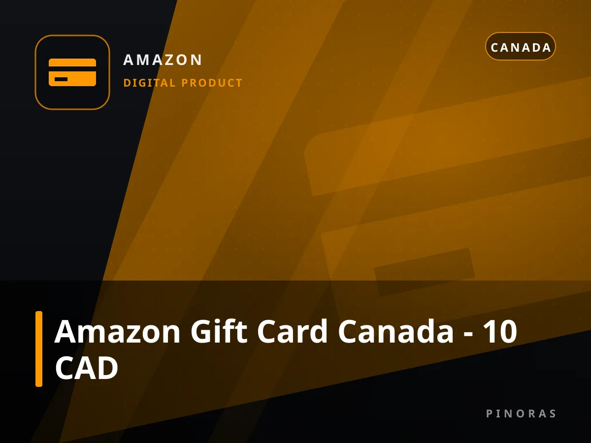 Amazon Gift Card Canada - 10 CAD — Pinoras