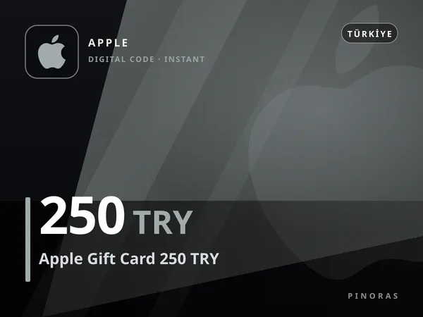 Apple Gift Card 250 TRY