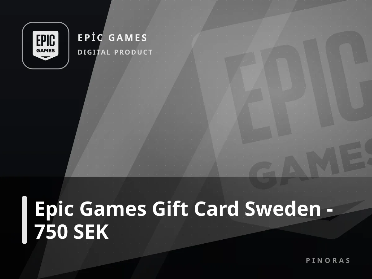 Epic Games Gift Card Sweden - 750 SEK — Pinoras