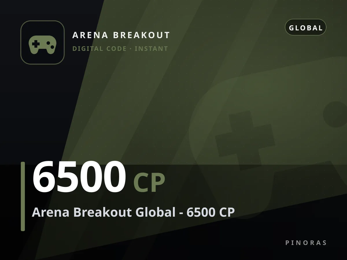 Arena Breakout Global - 6500 CP — Pinoras