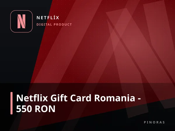 Netflix Gift Card Romania - 550 RON