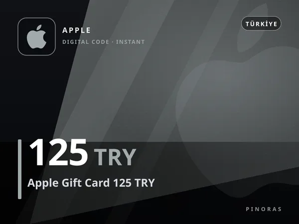 Apple Gift Card 125 TRY