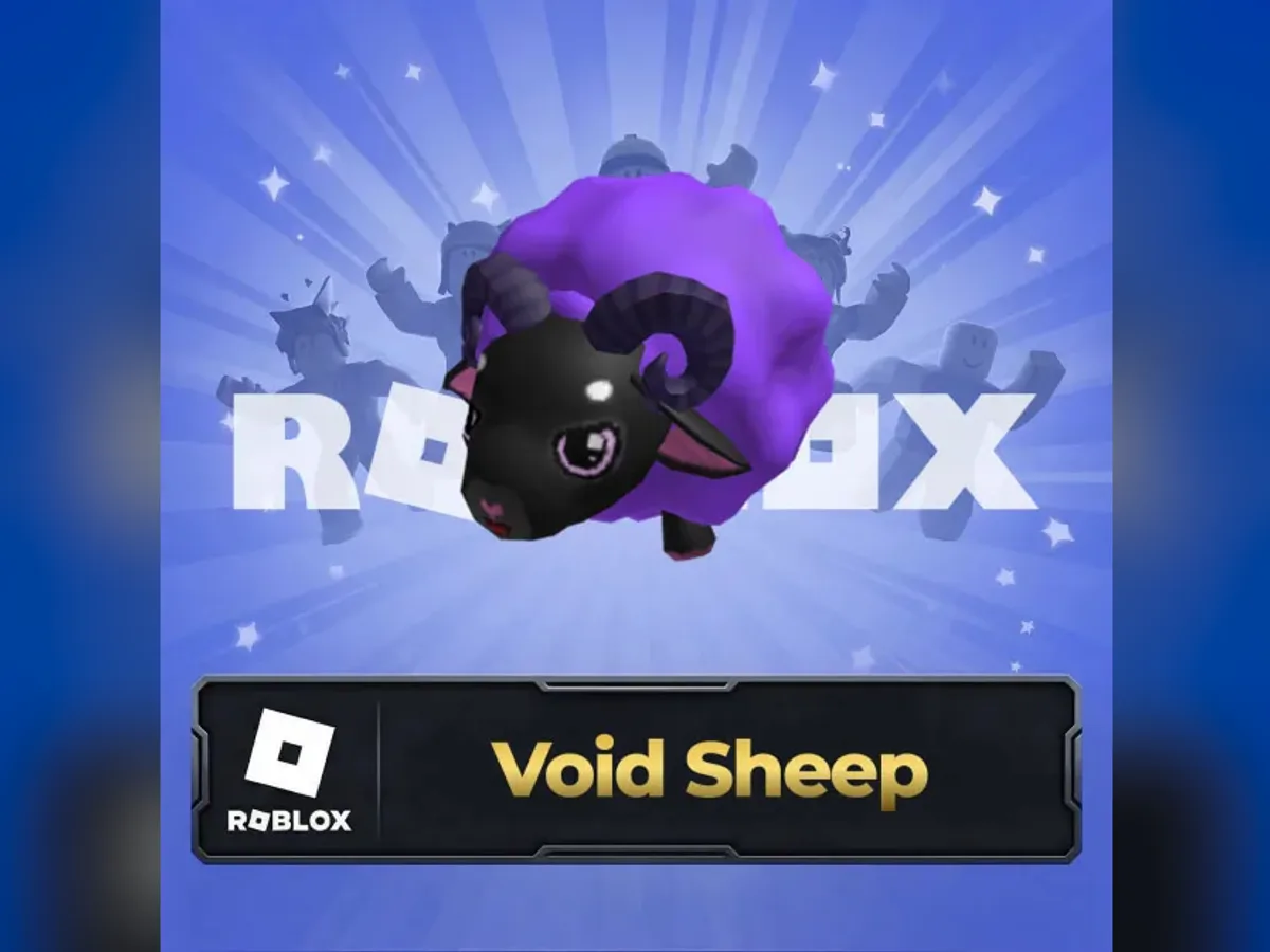 Roblox - Void Sheep Shoulder Pet