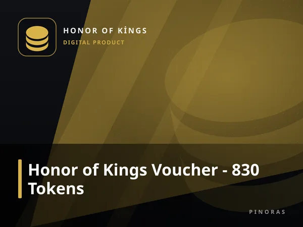 Honor of Kings Voucher - 830 Tokens