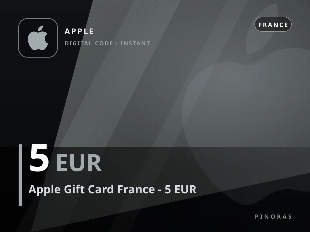 Apple Gift Card France - 5 EUR — Pinoras