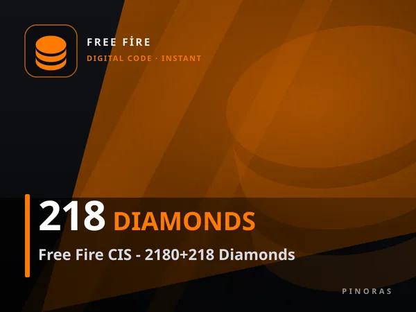 Free Fire CIS - 2180+218 Diamonds