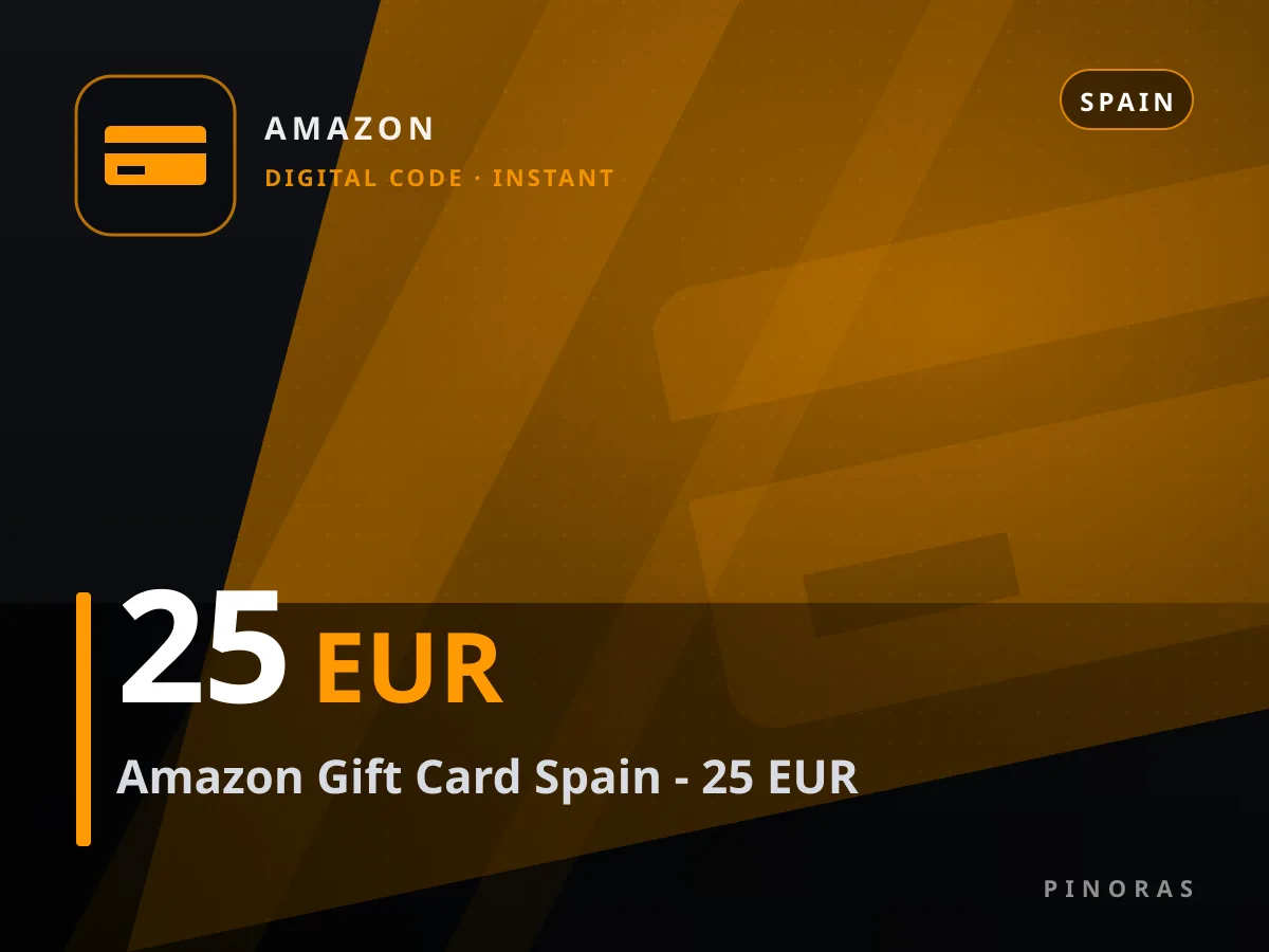 Amazon Gift Card Spain - 25 EUR — Pinoras