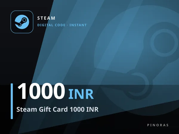 Steam Gift Card 1000 INR