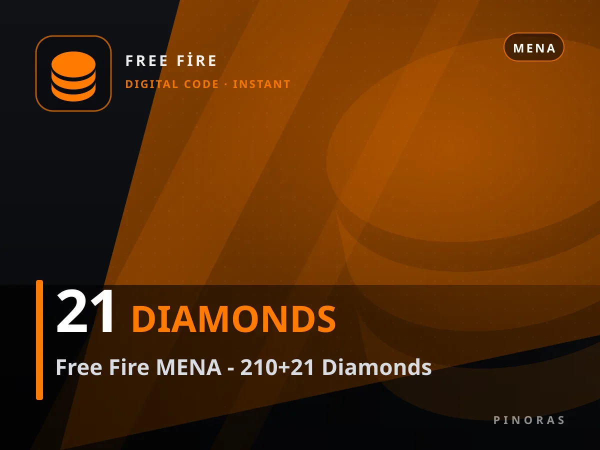 Free Fire MENA - 210+21 Diamonds — Pinoras