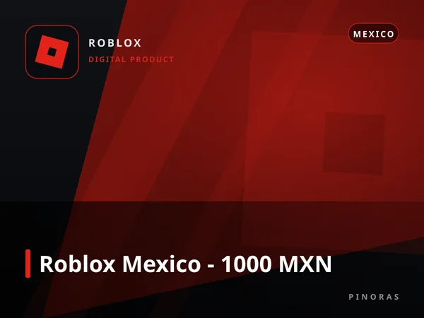 Roblox Mexico - 1000 MXN
