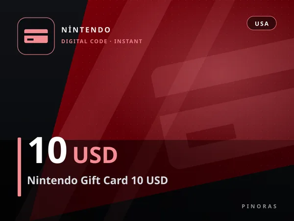 Nintendo Gift Card 10 USD