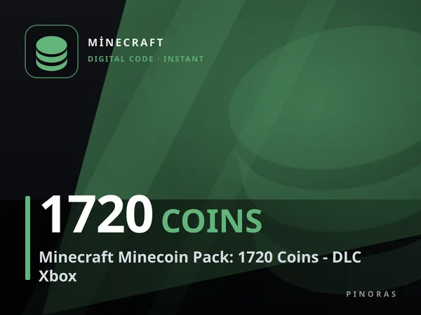 Minecraft Minecoin Pack: 1720 Coins - DLC Xbox