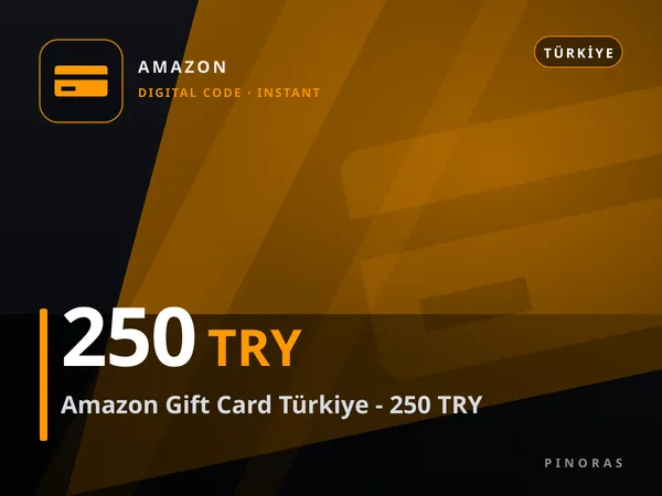 Amazon Gift Card Türkiye - 250 TRY