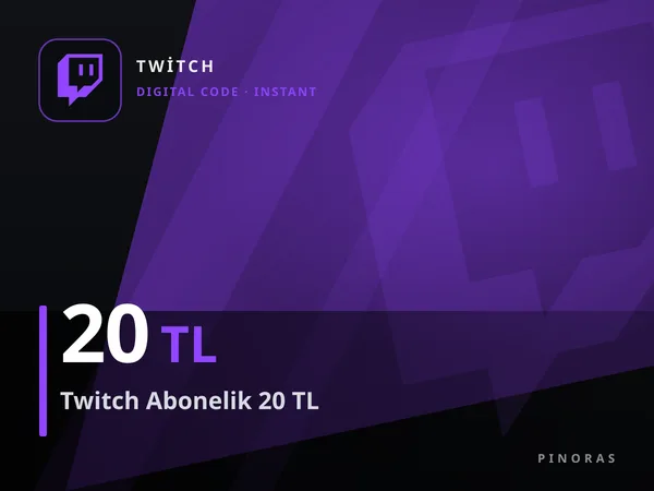 Twitch Abonelik 20 TL