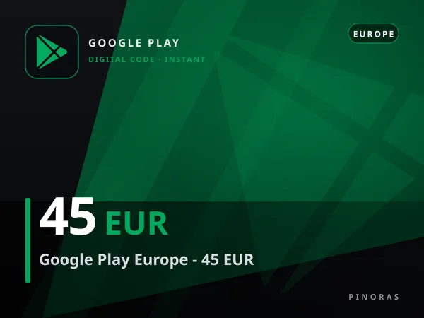 Google Play Europe - 45 EUR