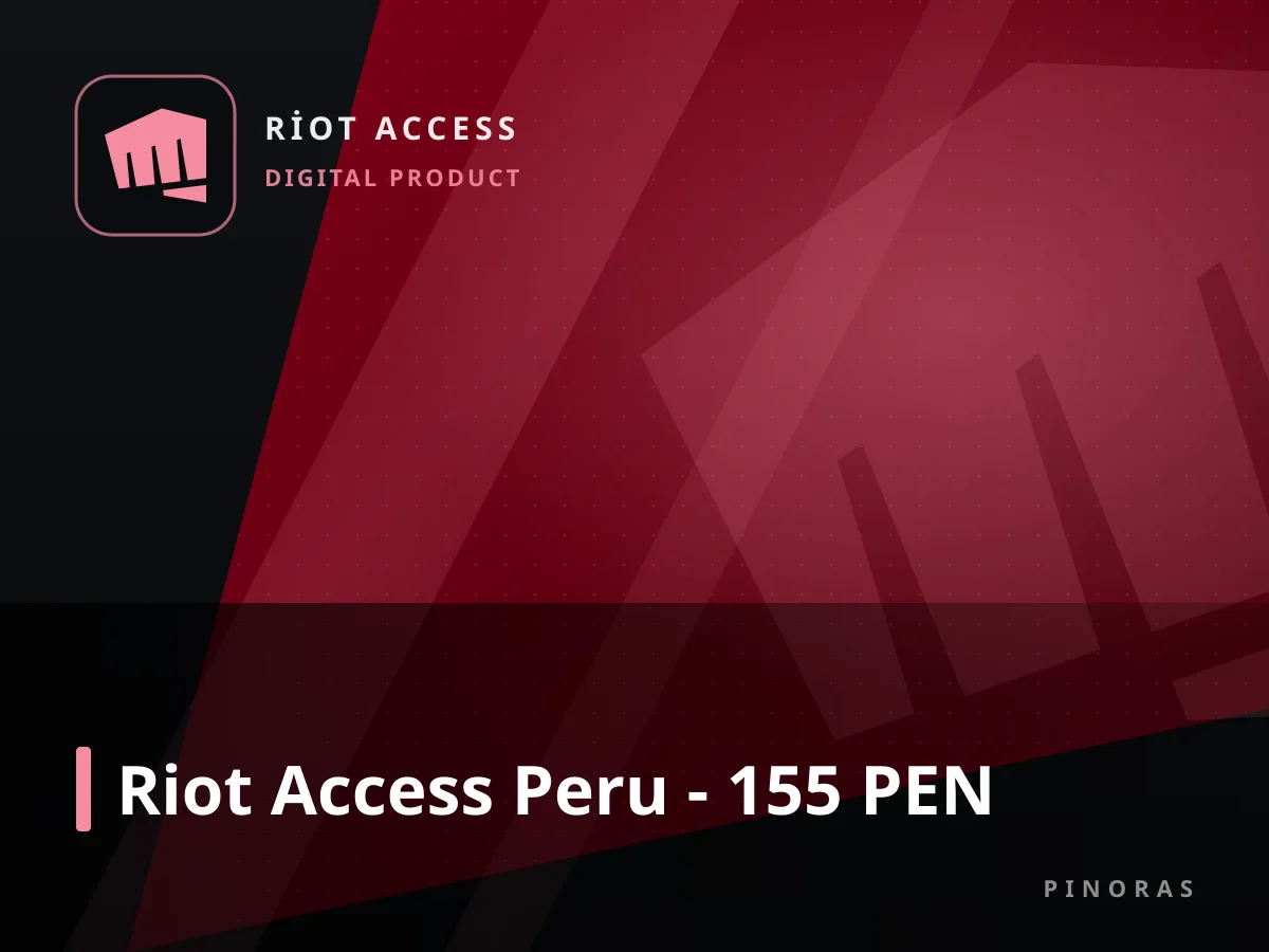 Riot Access Peru - 155 PEN — Pinoras