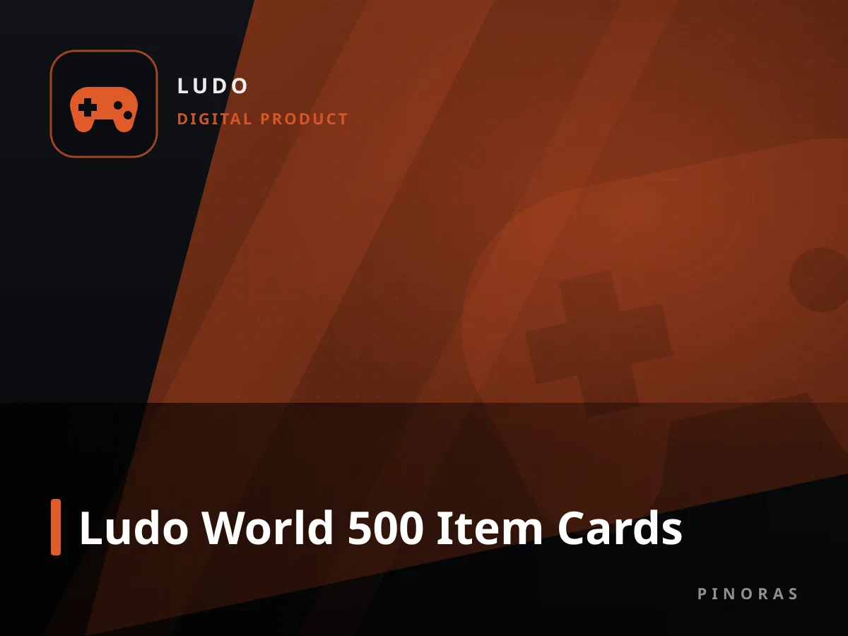 Ludo World 500 Item Cards — Pinoras