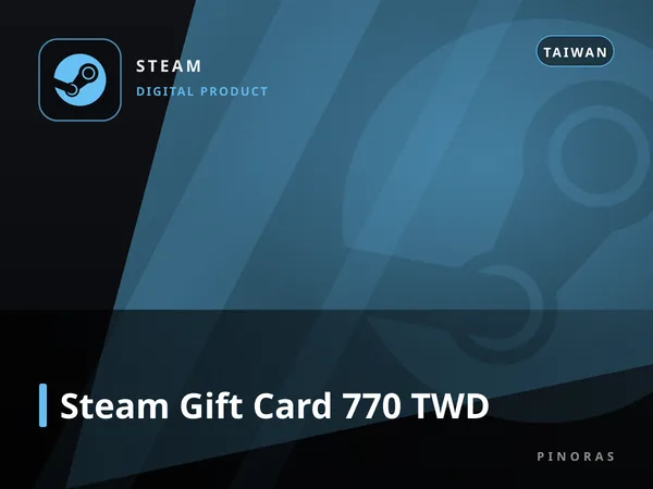 Steam Gift Card 770 TWD