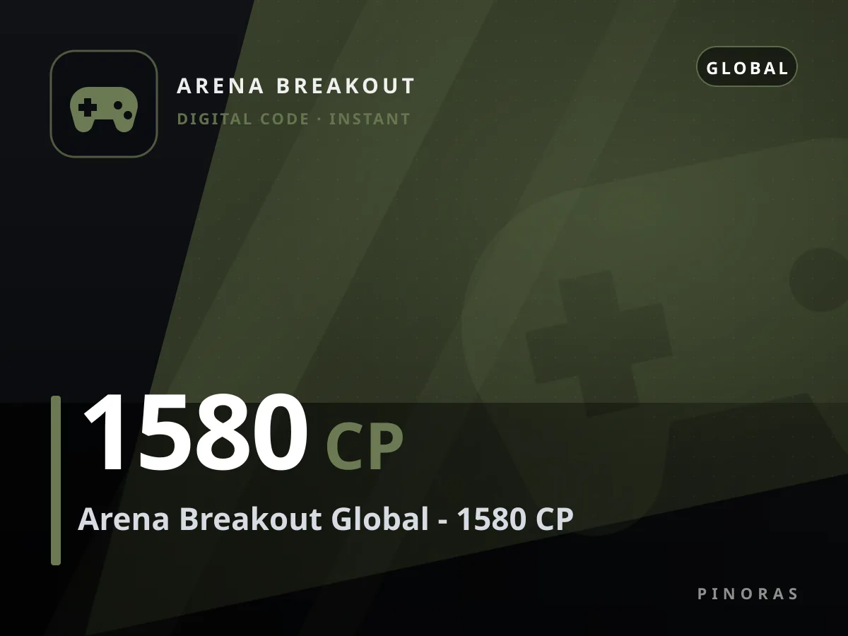 Arena Breakout Global - 1580 CP — Pinoras