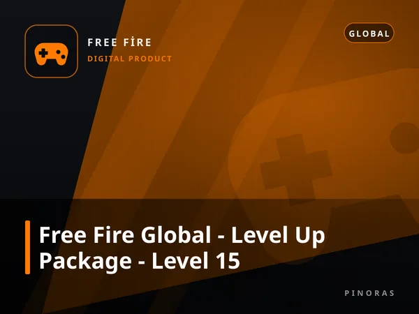 Free Fire Global - Level Up Package - Level 15